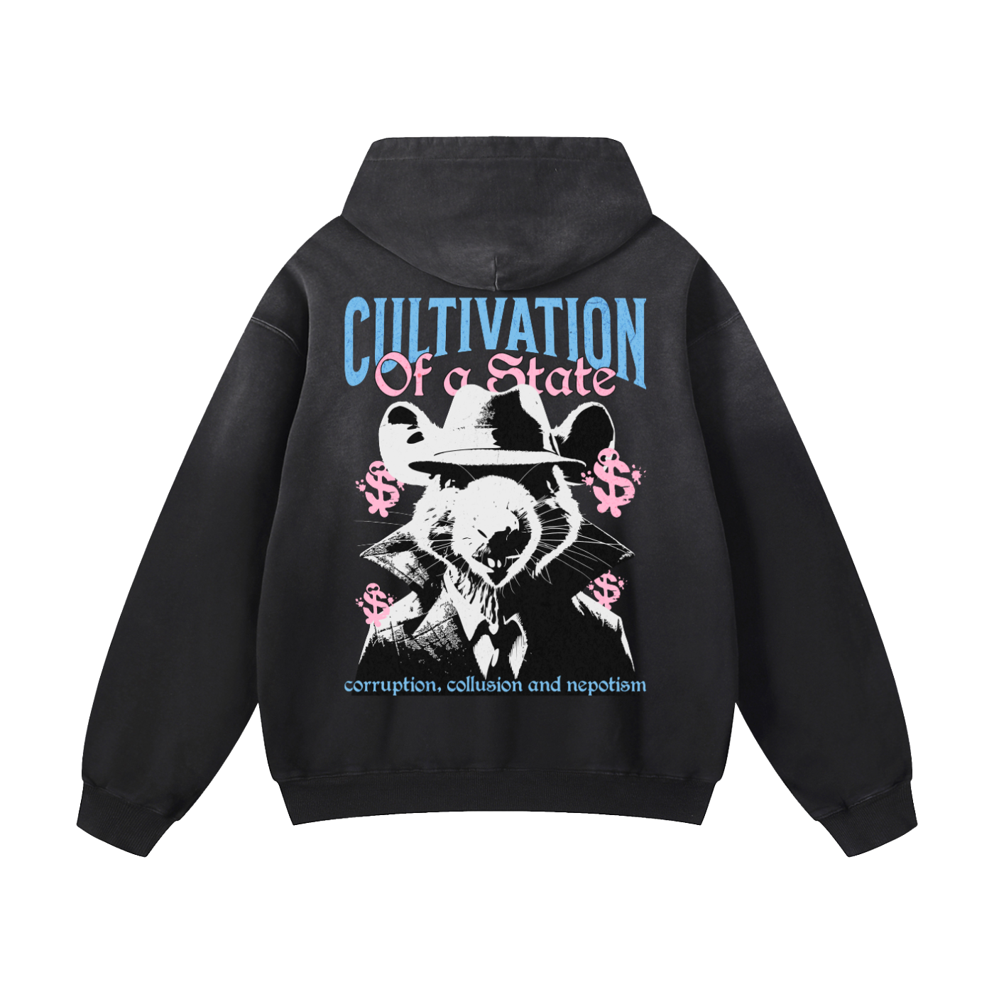 Heavyweight Cultivation Oversized Hoodie | Men Oversized Hoodie, Women Oversized Hoodie, Black Oversized Hoodie, Heavyweight Hoodie, Sunfade Hoodie, Vintage Wash Hoodie, Heavyweight Oversized Hoodie, Sunfaded Streetwear, Premium Streetwear USA, Vintage Look Hoodie, Heavyweight Sunfade Oversized Hoodie, Luxury Oversized Hoodie, Hoody 