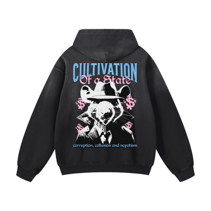 Heavyweight Cultivation Oversized Hoodie | Men Oversized Hoodie, Women Oversized Hoodie, Black Oversized Hoodie, Heavyweight Hoodie, Sunfade Hoodie, Vintage Wash Hoodie, Heavyweight Oversized Hoodie, Sunfaded Streetwear, Premium Streetwear USA, Vintage Look Hoodie, Heavyweight Sunfade Oversized Hoodie, Luxury Oversized Hoodie, Hoody 