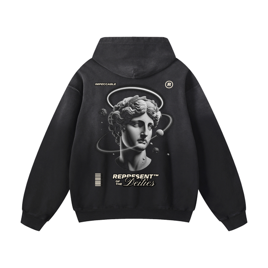 Heavyweight Deity Mentality Oversized Hoodie | Men Oversized Hoodie, Women Oversized Hoodie, Black Oversized Hoodie, Heavyweight Hoodie, Sunfade Hoodie, Vintage Wash Hoodie, Heavyweight Oversized Hoodie, Sunfaded Streetwear, Premium Streetwear USA, Vintage Look Hoodie, Heavyweight Sunfade Oversized Hoodie, Luxury Oversized Hoodie, Hoody 