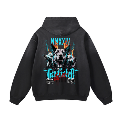 Heavyweight Gangster Glam Oversized Hoodie | Men Oversized Hoodie, Women Oversized Hoodie, Black Oversized Hoodie, Heavyweight Hoodie, Sunfade Hoodie, Vintage Wash Hoodie, Heavyweight Oversized Hoodie, Sunfaded Streetwear, Premium Streetwear USA, Vintage Look Hoodie, Heavyweight Sunfade Oversized Hoodie, Luxury Oversized Hoodie, Hoody 