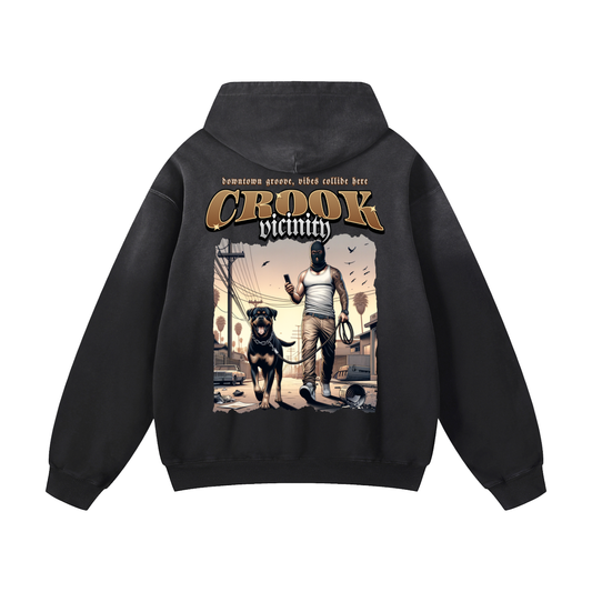 Heavyweight Gangster Oversized Hoodie | Men Oversized Hoodie, Women Oversized Hoodie, Black Oversized Hoodie, Heavyweight Hoodie, Sunfade Hoodie, Vintage Wash Hoodie, Heavyweight Oversized Hoodie, Sunfaded Streetwear, Premium Streetwear USA, Vintage Look Hoodie, Heavyweight Sunfade Oversized Hoodie, Luxury Oversized Hoodie, Hoody 