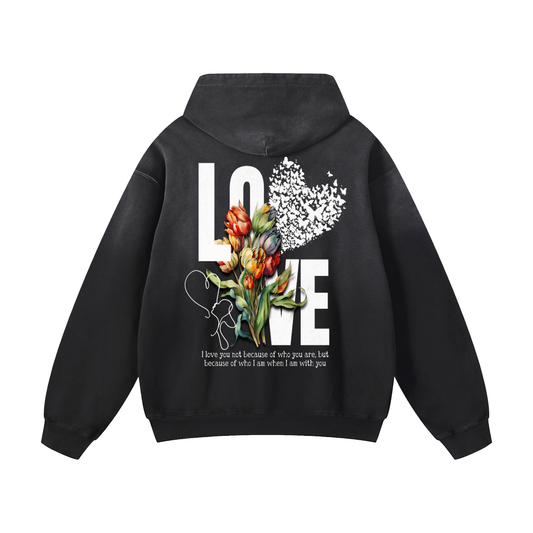 Heavyweight Love Oversized Hoodie | Men Oversized Hoodie, Women Oversized Hoodie, Black Oversized Hoodie, Heavyweight Hoodie, Sunfade Hoodie, Vintage Wash Hoodie, Heavyweight Oversized Hoodie, Sunfaded Streetwear, Premium Streetwear USA, Vintage Look Hoodie, Heavyweight Sunfade Oversized Hoodie, Luxury Oversized Hoodie, Hoody 