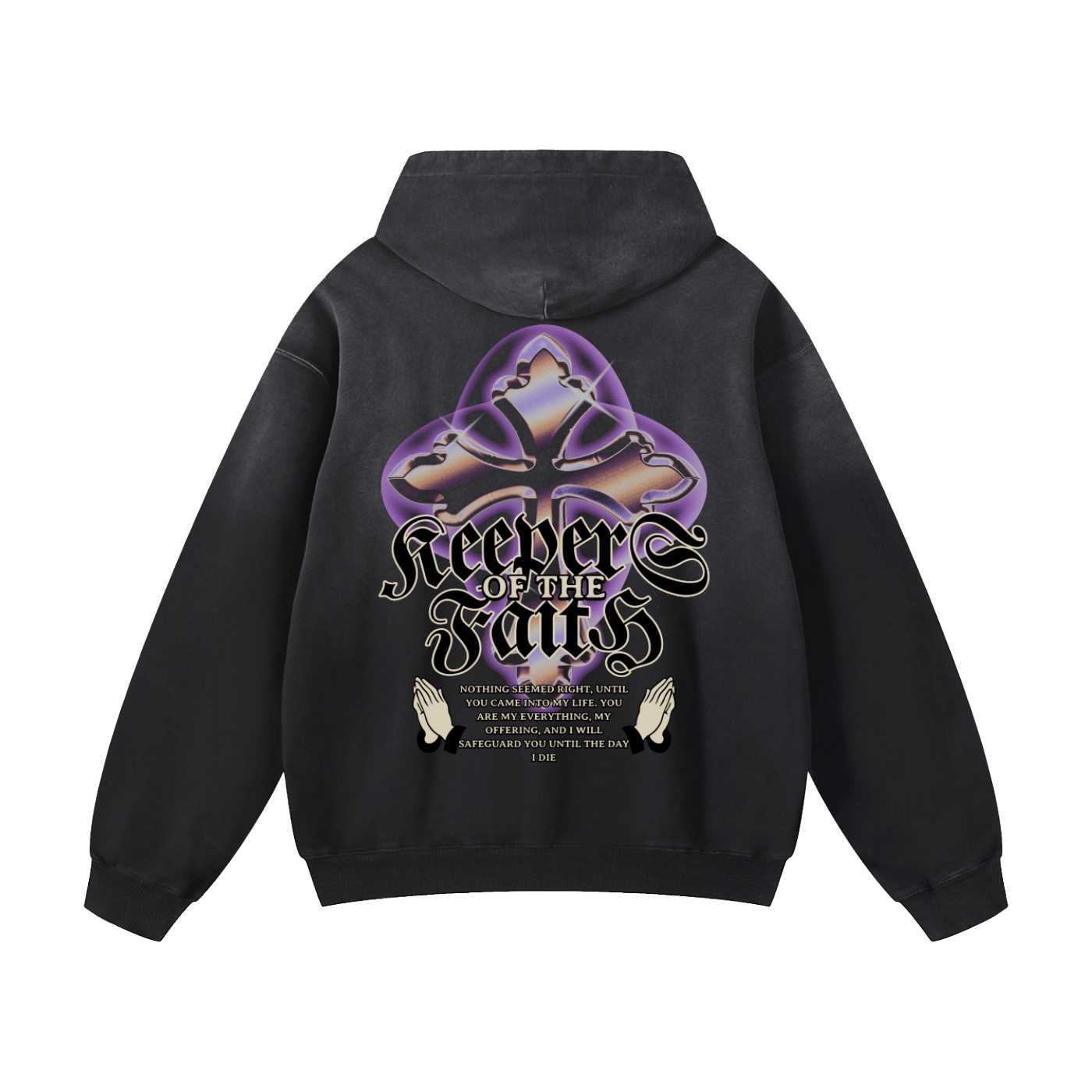 Heavyweight Retro Cross Oversized Hoodie | Men Oversized Hoodie, Women Oversized Hoodie, Black Oversized Hoodie, Heavyweight Hoodie, Sunfade Hoodie, Vintage Wash Hoodie, Heavyweight Oversized Hoodie, Sunfaded Streetwear, Premium Streetwear USA, Vintage Look Hoodie, Heavyweight Sunfade Oversized Hoodie, Luxury Oversized Hoodie, Hoody 