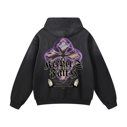 Heavyweight Retro Cross Oversized Hoodie | Men Oversized Hoodie, Women Oversized Hoodie, Black Oversized Hoodie, Heavyweight Hoodie, Sunfade Hoodie, Vintage Wash Hoodie, Heavyweight Oversized Hoodie, Sunfaded Streetwear, Premium Streetwear USA, Vintage Look Hoodie, Heavyweight Sunfade Oversized Hoodie, Luxury Oversized Hoodie, Hoody 