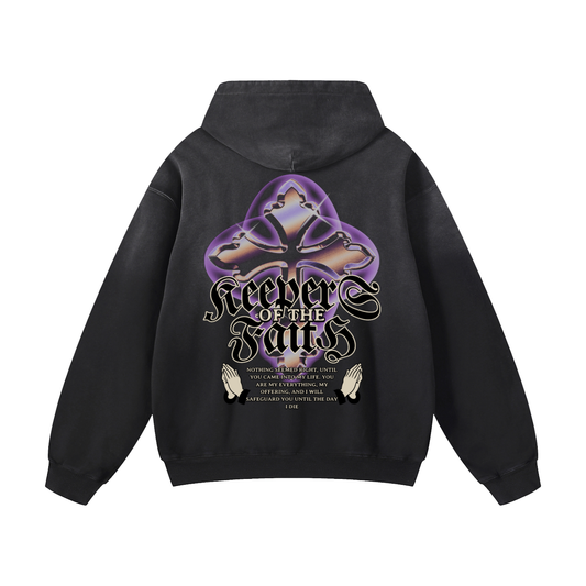 Heavyweight Retro Cross Oversized Hoodie | Men Oversized Hoodie, Women Oversized Hoodie, Black Oversized Hoodie, Heavyweight Hoodie, Sunfade Hoodie, Vintage Wash Hoodie, Heavyweight Oversized Hoodie, Sunfaded Streetwear, Premium Streetwear USA, Vintage Look Hoodie, Heavyweight Sunfade Oversized Hoodie, Luxury Oversized Hoodie, Hoody 