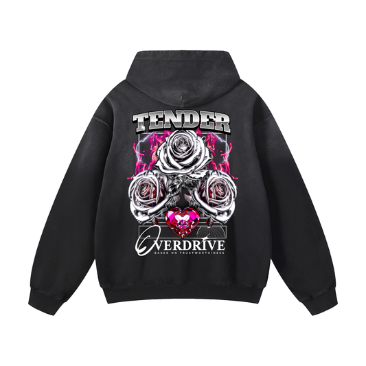 Heavyweight Silver Rose Oversized Hoodie | Men Oversized Hoodie, Women Oversized Hoodie, Black Oversized Hoodie, Heavyweight Hoodie, Sunfade Hoodie, Vintage Wash Hoodie, Heavyweight Oversized Hoodie, Sunfaded Streetwear, Premium Streetwear USA, Vintage Look Hoodie, Heavyweight Sunfade Oversized Hoodie, Luxury Oversized Hoodie, Hoody 