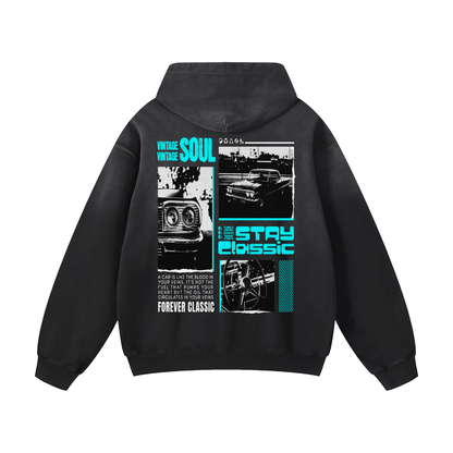 Heavyweight Stay Classic Oversized Hoodie | Men Oversized Hoodie, Women Oversized Hoodie, Black Oversized Hoodie, Heavyweight Hoodie, Sunfade Hoodie, Vintage Wash Hoodie, Heavyweight Oversized Hoodie, Sunfaded Streetwear, Premium Streetwear USA, Vintage Look Hoodie, Heavyweight Sunfade Oversized Hoodie, Luxury Oversized Hoodie, Hoody 