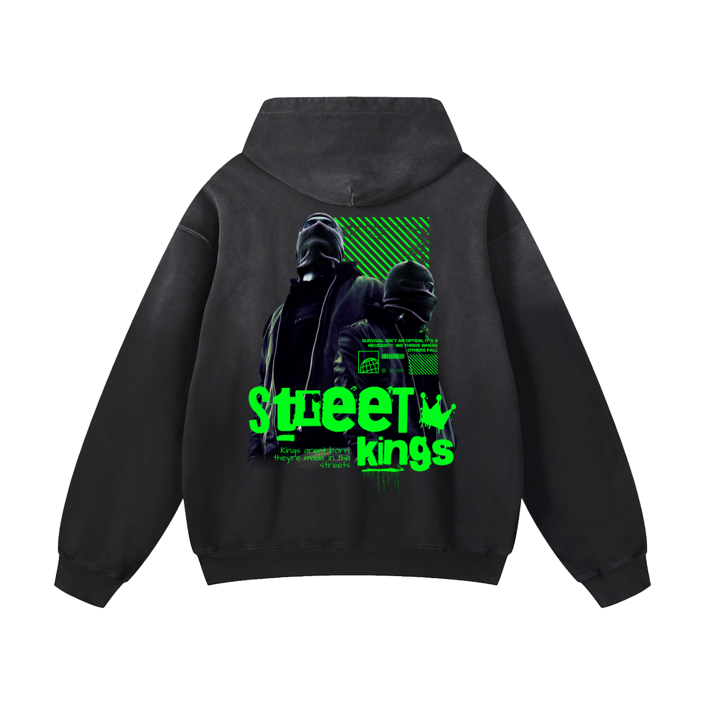 Heavyweight Street King Oversized Hoodie | Men Oversized Hoodie, Women Oversized Hoodie, Black Oversized Hoodie, Heavyweight Hoodie, Sunfade Hoodie, Vintage Wash Hoodie, Heavyweight Oversized Hoodie, Sunfaded Streetwear, Premium Streetwear USA, Vintage Look Hoodie, Heavyweight Sunfade Oversized Hoodie, Luxury Oversized Hoodie, Hoody 