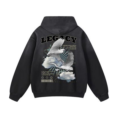 Heavyweight Swans Fly Together Oversized Hoodie | Men Oversized Hoodie, Women Oversized Hoodie, Black Oversized Hoodie, Heavyweight Hoodie, Sunfade Hoodie, Vintage Wash Hoodie, Heavyweight Oversized Hoodie, Sunfaded Streetwear, Premium Streetwear USA, Vintage Look Hoodie, Heavyweight Sunfade Oversized Hoodie, Luxury Oversized Hoodie, Hoody 