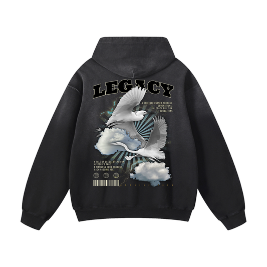 Heavyweight Swans Fly Together Oversized Hoodie | Men Oversized Hoodie, Women Oversized Hoodie, Black Oversized Hoodie, Heavyweight Hoodie, Sunfade Hoodie, Vintage Wash Hoodie, Heavyweight Oversized Hoodie, Sunfaded Streetwear, Premium Streetwear USA, Vintage Look Hoodie, Heavyweight Sunfade Oversized Hoodie, Luxury Oversized Hoodie, Hoody 