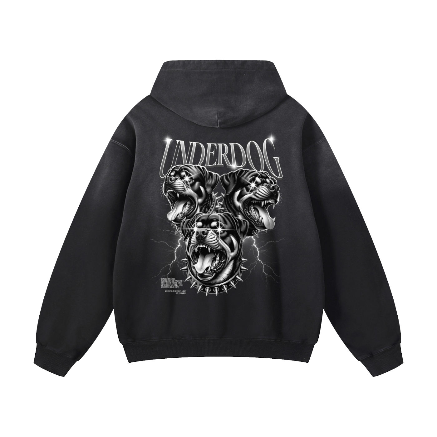 Heavyweight Underdog Oversized Hoodie | Men Oversized Hoodie, Women Oversized Hoodie, Black Oversized Hoodie, Heavyweight Hoodie, Sunfade Hoodie, Vintage Wash Hoodie, Heavyweight Oversized Hoodie, Sunfaded Streetwear, Premium Streetwear USA, Vintage Look Hoodie, Heavyweight Sunfade Oversized Hoodie, Luxury Oversized Hoodie, Hoody 