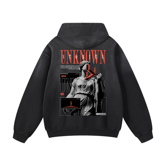 Heavyweight Unknown Stories Oversized Hoodie | Men Oversized Hoodie, Women Oversized Hoodie, Black Oversized Hoodie, Heavyweight Hoodie, Sunfade Hoodie, Vintage Wash Hoodie, Heavyweight Oversized Hoodie, Sunfaded Streetwear, Premium Streetwear USA, Vintage Look Hoodie, Heavyweight Sunfade Oversized Hoodie, Luxury Oversized Hoodie, Hoody 