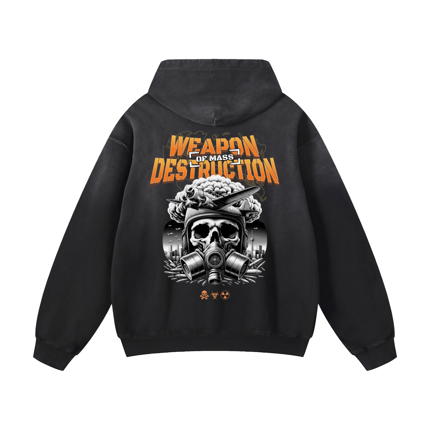 Heavyweight Weapon Of Mass Destruction Oversized Hoodie | Men Oversized Hoodie, Women Oversized Hoodie, Black Oversized Hoodie, Heavyweight Hoodie, Sunfade Hoodie, Vintage Wash Hoodie, Heavyweight Oversized Hoodie, Sunfaded Streetwear, Premium Streetwear USA, Vintage Look Hoodie, Heavyweight Sunfade Oversized Hoodie, Luxury Oversized Hoodie, Hoody 
